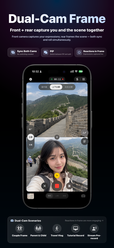 Narrate Over Video — import, comment, done in one take